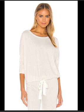 Eberjay Tie-Hem Long Sleeve Women's Pajama Set